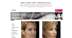 Desktop Screenshot of bestnewyorkdermatology.org